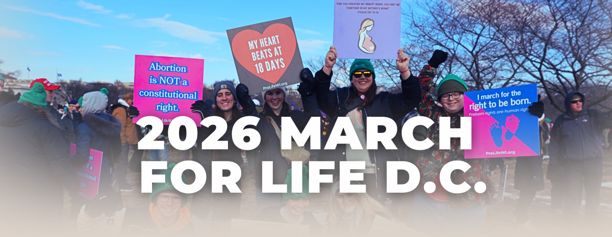 March for Life Washington DC 2026 — Madison/Elm Grove Bus